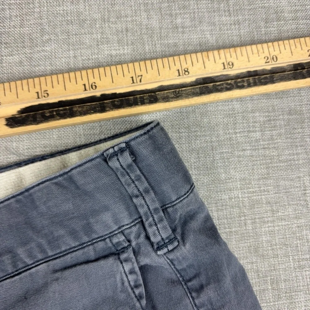 Faherty Shorts Mens 35 Blue Organic Cotton Stretch Chino 10 Inseam Casual